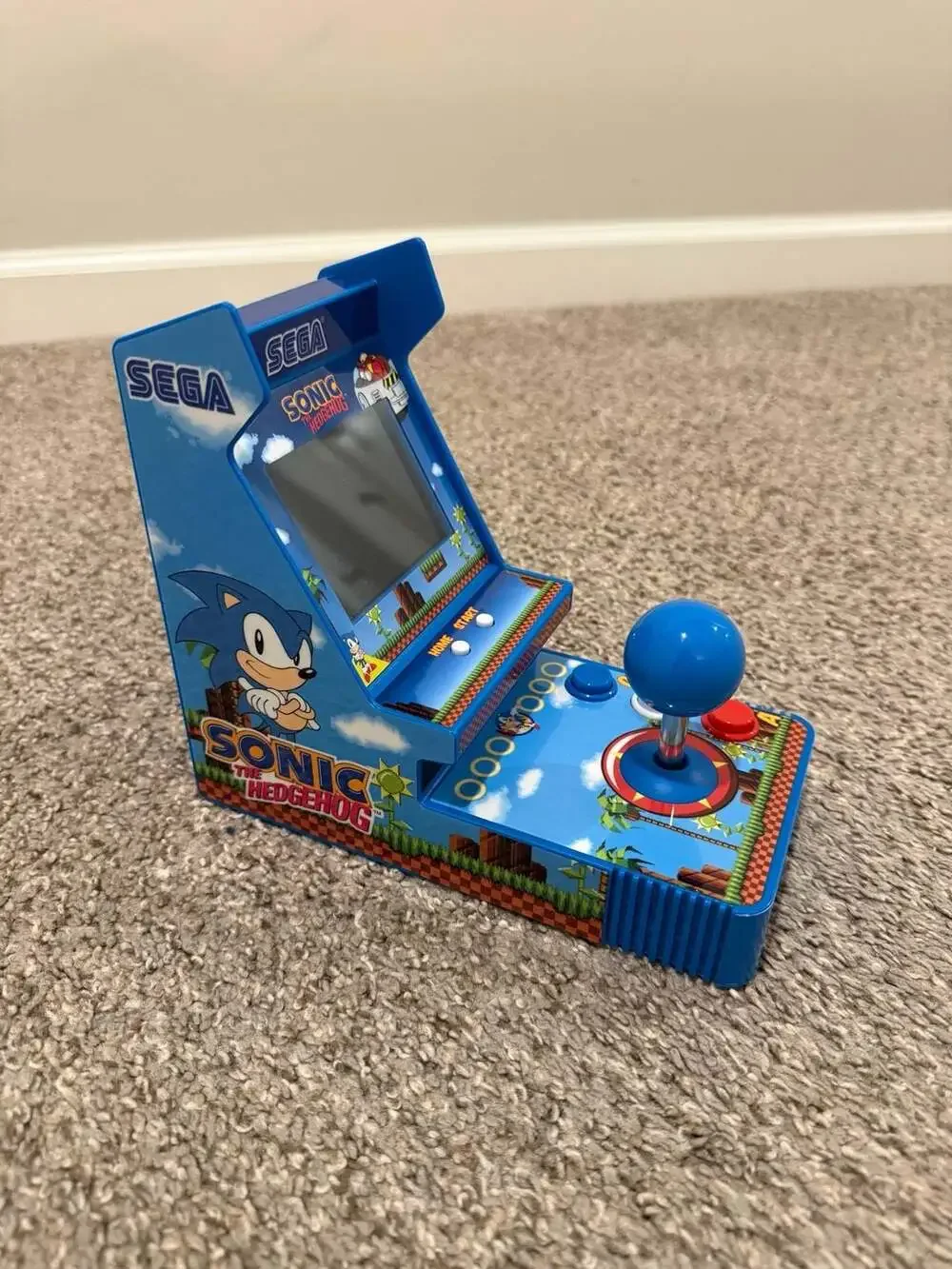 My Arcade Sonic The Hedgehog Joystick Player Portable Retro Arcade DGUNL-7157